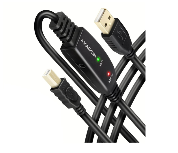 Axagon kabel ADR-220B USB repeater 20 m - 1485415 - zdjęcie